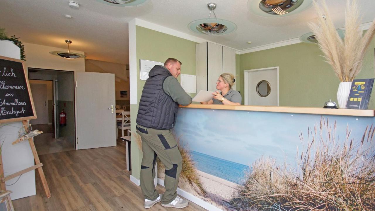 F-1010 Strandhaus Moenchgut Bed&Breakfast Dz 37 Strandnah, Inkl Fruehstueck Lobbe Extérieur photo